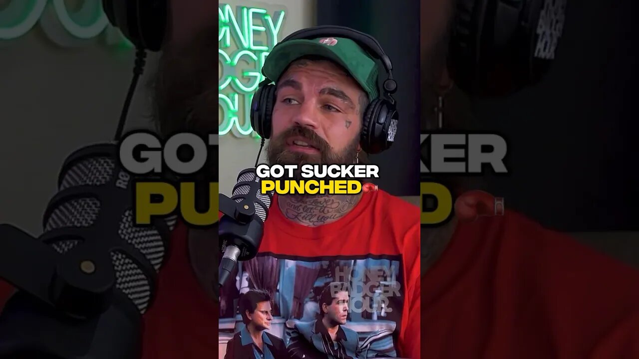I got sucker punched at a party and got my jaw BROKEN! #party #streetfight #honeybadgerhour