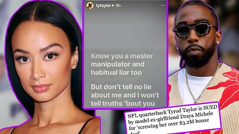 Draya’s Legal Battle with NFL Star Tyrod Taylor: Faces Eviction From His Home