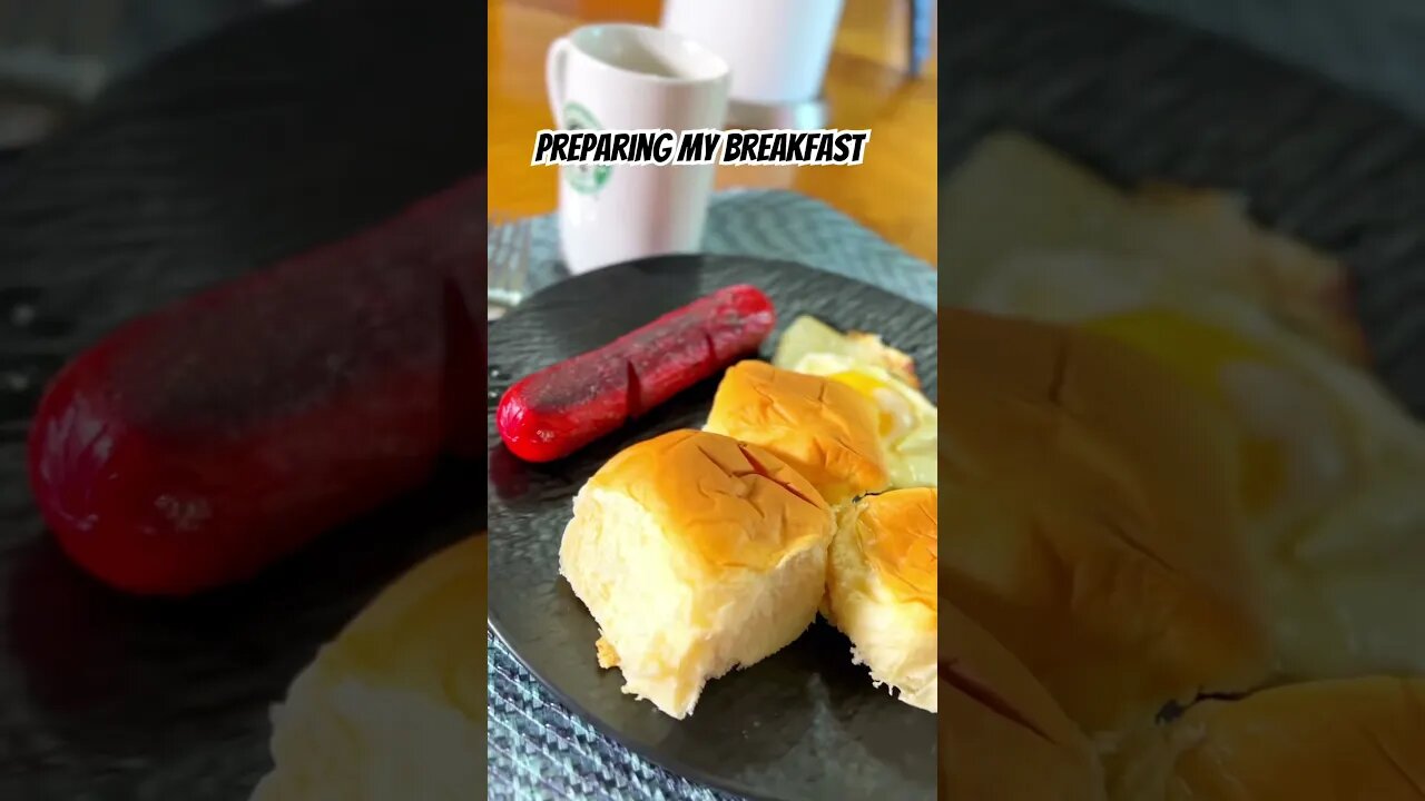 This is how I prepare my breakfast #food #shorts