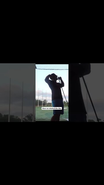 Golf is a game of endurance…how we started vs how we ended😂 #topgolf #golffun #athletes