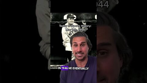 TODAY IN SPORTS HISTORY: 5/9/1944 #shorts