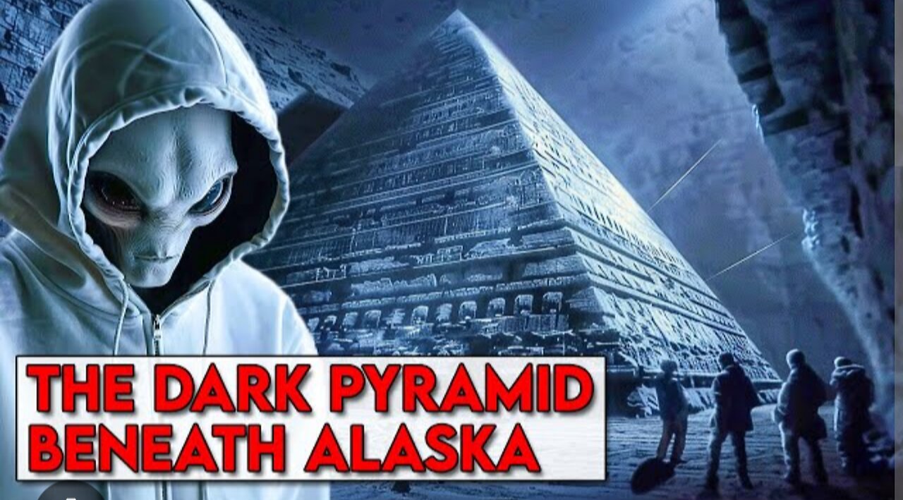 Dark Mysterious Alien Pyramid found beneath Alaska wilderness