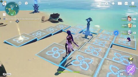 Solve the puzzle of the Watatsumi statue