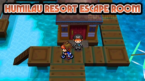Pokemon Humilau Resort Escape Room - NDS ROM Hack, hardcore Pokemon game and escape room