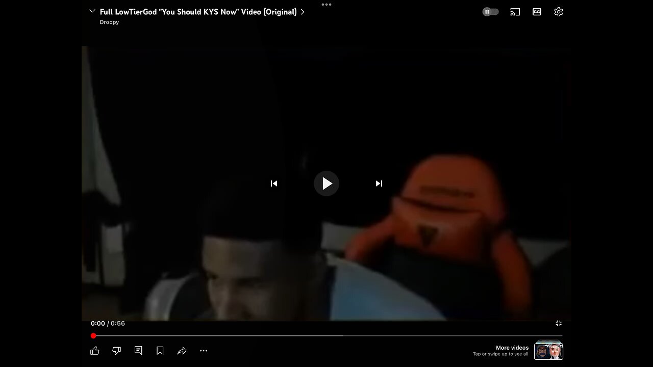 Lowtiergod "Kill Yourself now!" Original full clip⚡️