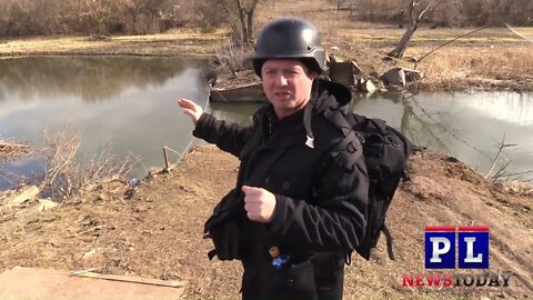 Residents Say Ukraine Forces Blew Up Their Bridge Twice