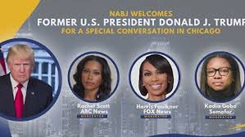 #NABJ24 Hosts Former U.S. President Donald J. Trump for a Conversation