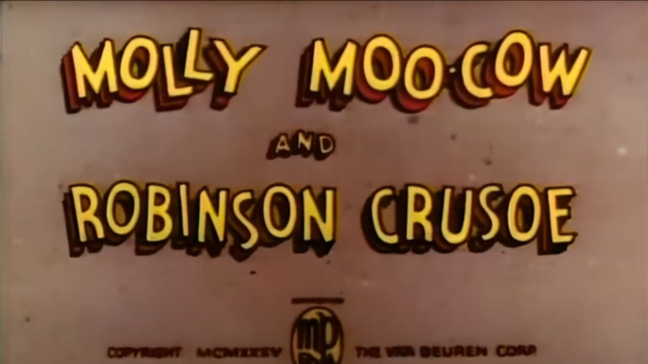 Molly Moo Cow and Robinson Crusoe | HD Cartoon