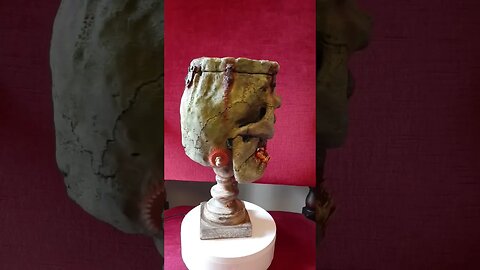 FRANKENSTEINS Monster Trophy SKULL!! #shorts #halloween #frankenstein