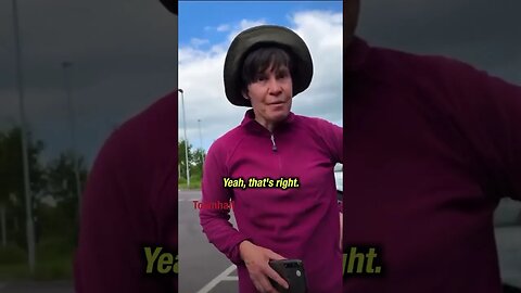 NUTTY environmentalist tries to CALL THE POLICE on Tesla driver in WILD encounter on the street