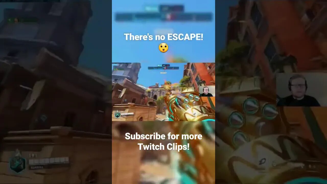 This is how you CHASE down a Mercy. (Overwatch 2) #shorts #overwatch