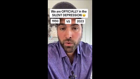 🚨 Silent Depression: The 1930s vs. Today’s Economy