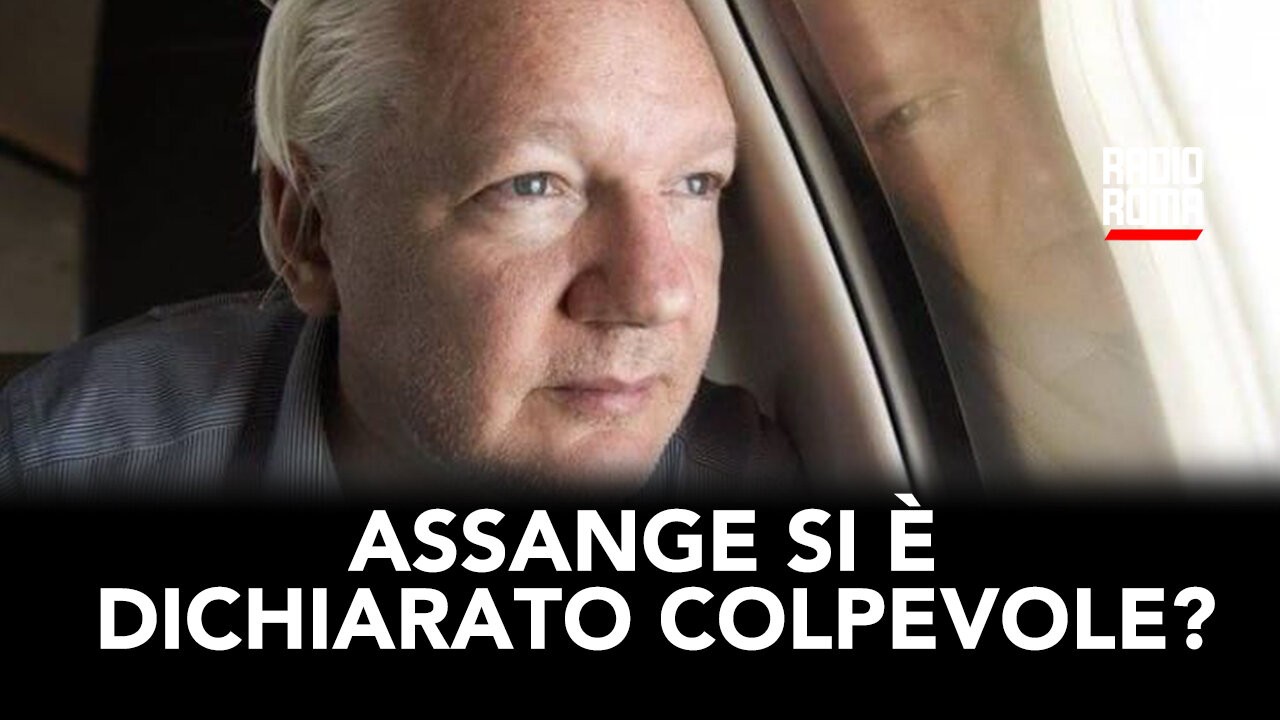 ASSANGE SI È DICHIARATO COLPEVOLE? (Con Antonietta Chiodo)