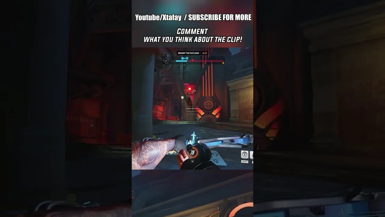 Overwatch rapid-fire kills🔥SUBSCRIBE TO SUPPORT 🙏 #shorts