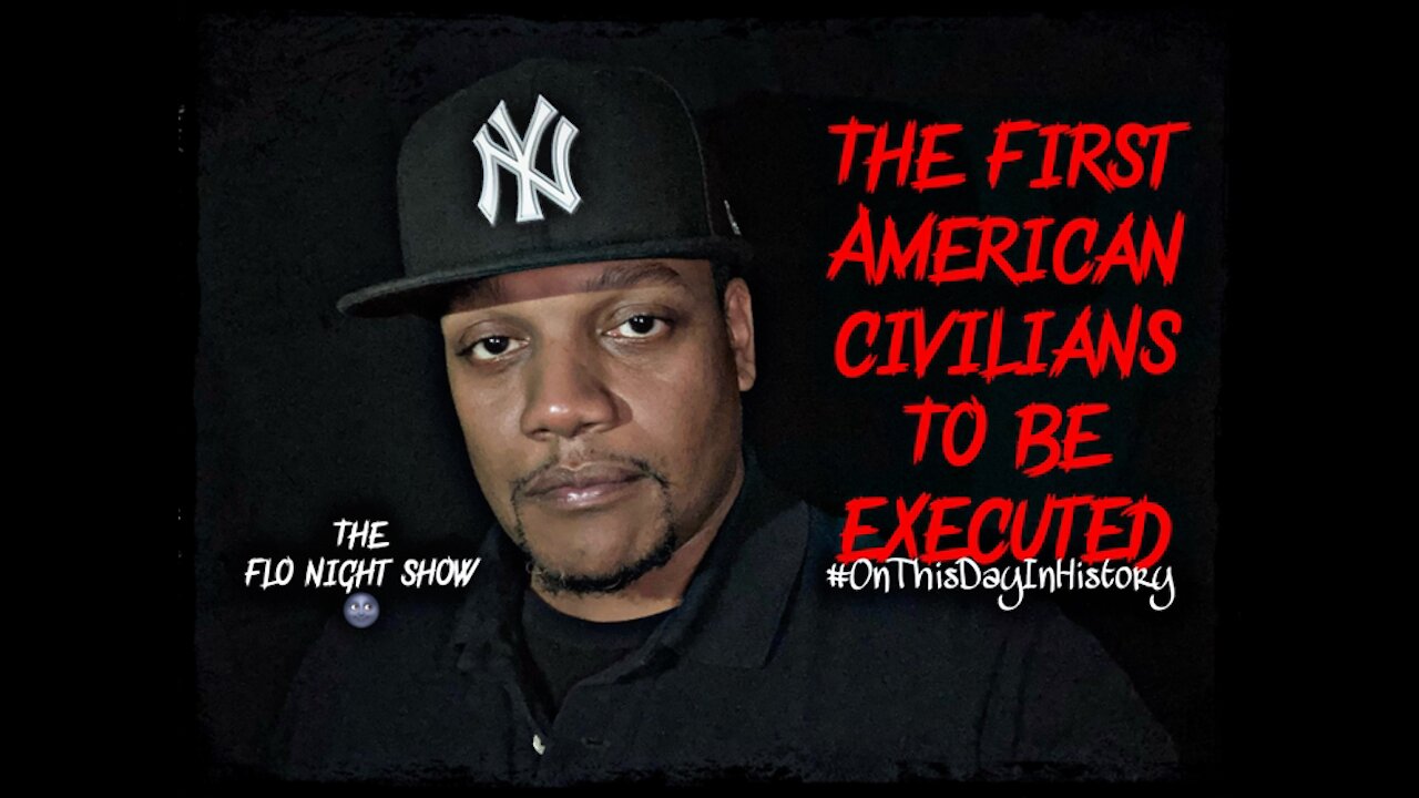 The First American Civilians To Be Executed #OnThisDayInHistory #TheFloNightShow 🌚
