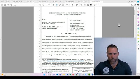 Ballot Title appeal update