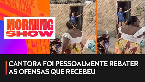 Jojo Todynho tira satisfação com vizinha que falou mal dela