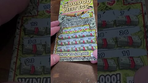Winning NEW Scratch Off Ticket Money Bag Lottery!