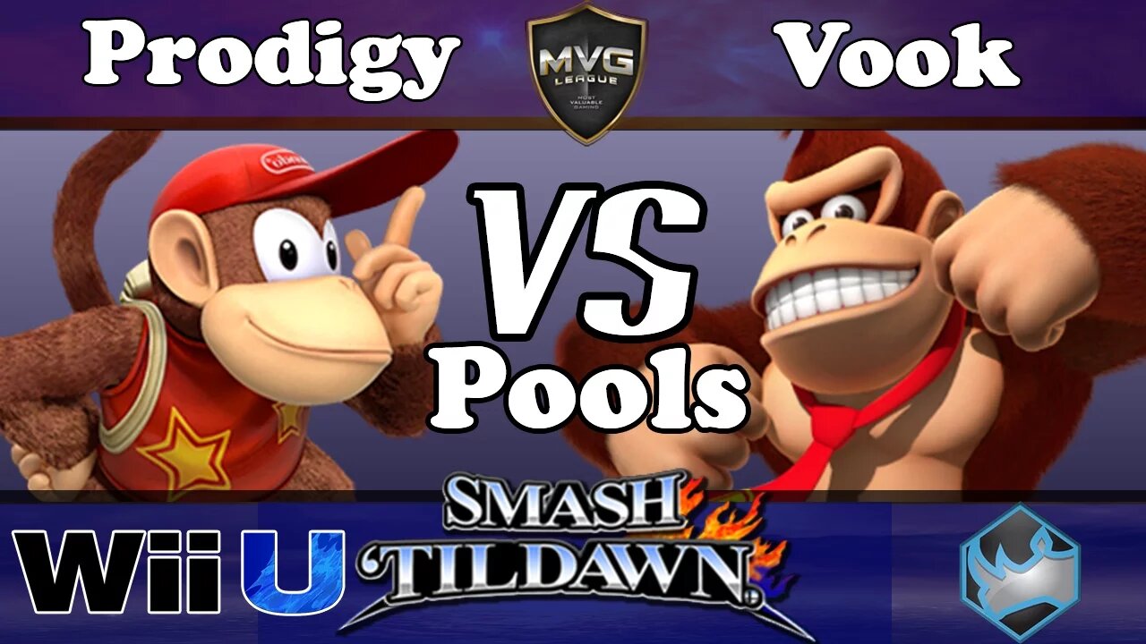 Prodigy (Diddy) vs. Vook (Donkey Kong & Mario) - SSB4 Pools - Smash 'til Dawn