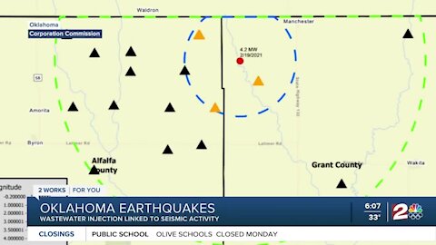 Manchester, Oklahoma Earthquake