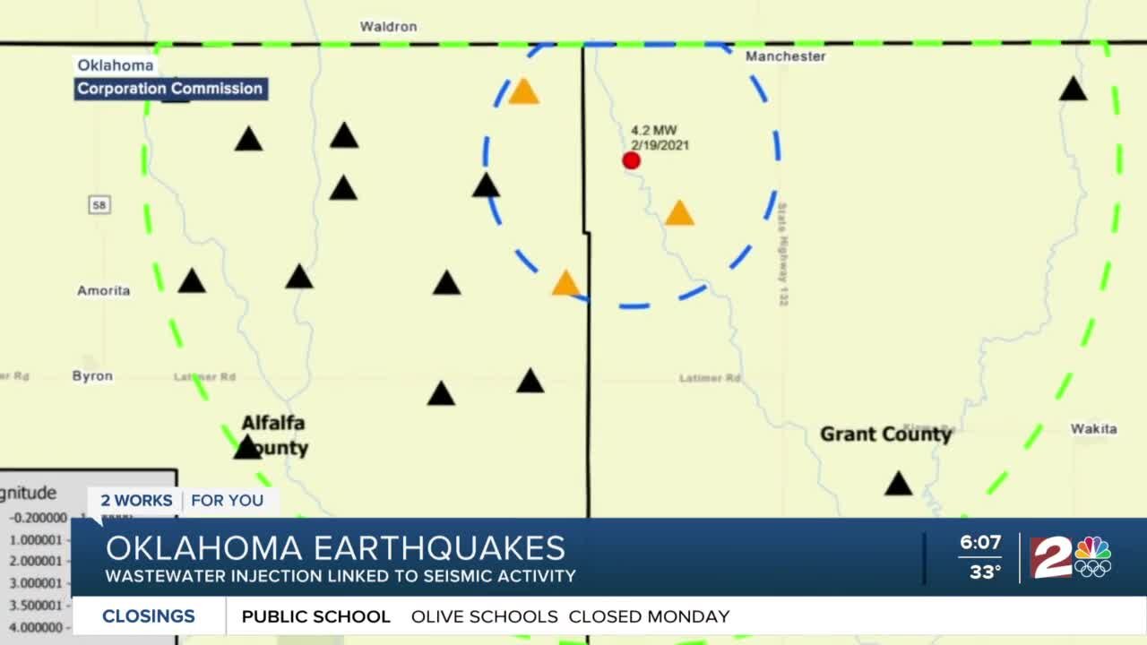 Manchester, Oklahoma Earthquake