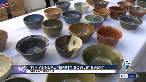 4th annual "Empty Bowls" event held in Delray Beach