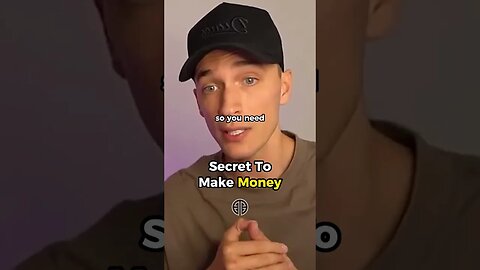 How to start making MONEY - Luke Belmar #shorts