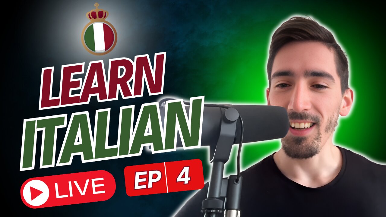 Learn Italian LIVE #4 | GENDER