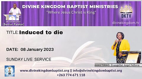 Induced to die - Evangelist Angel Ndlovu (08/01/23)