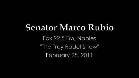 Sen. Rubio: Senate Democrats Refusing To Address Debt Crisis