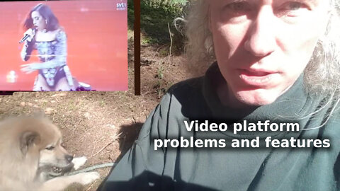 Video platforms and their features. Fun with the shitshow Eurovision for you not in the know