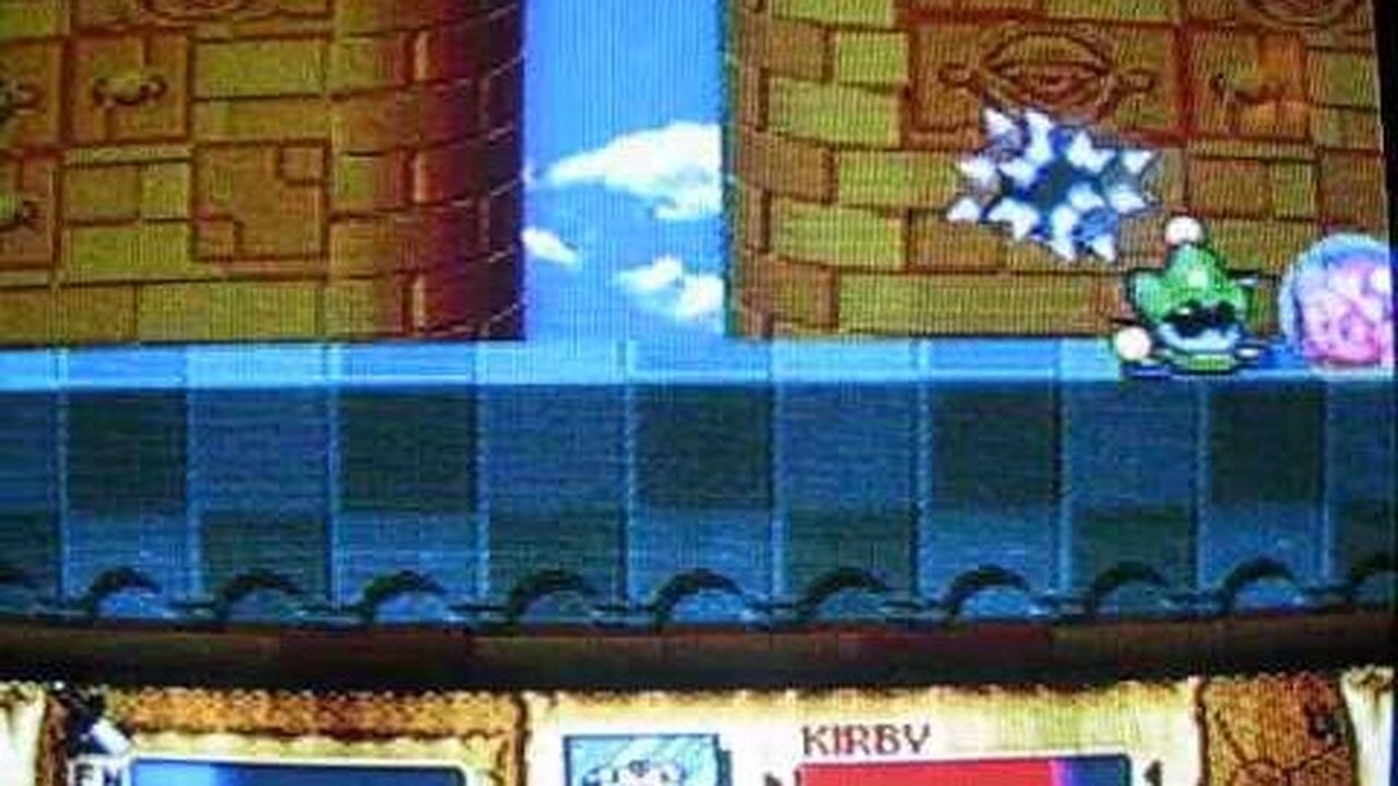 A Shortmandesigner tip: Mirror Kirby kills mini-boss enemies (For Kirby Superstar 100% Walkthrough)