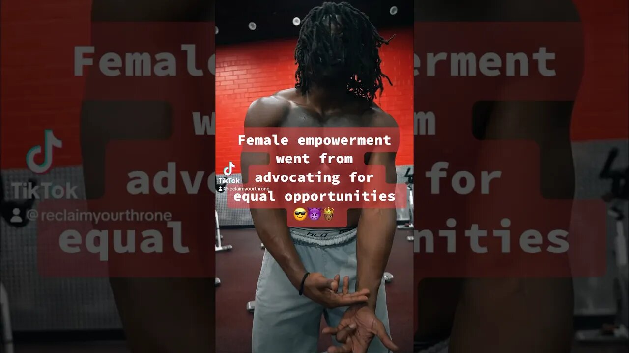 Female empowerment in a nutshell 👑
