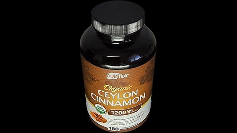 NutriFlair Organic Ceylon Cinnamon #cinnamon