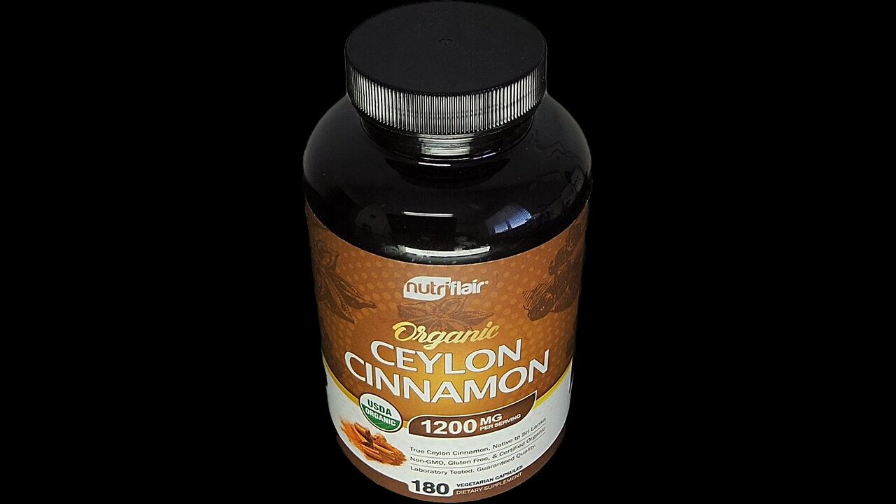 NutriFlair Organic Ceylon Cinnamon #cinnamon