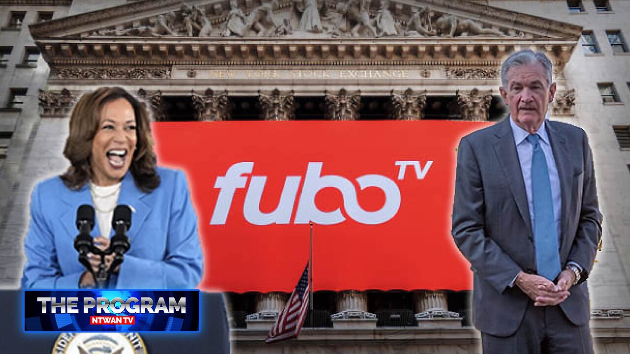 Fubo Blasts Up As Market Awaits Powell Speech & Kamala Pitches Kamunism | The Program | Money Time