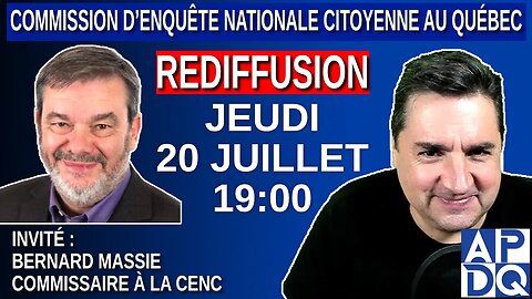 Entrevue avec Bernard Massie, commissaire à la #CeNC