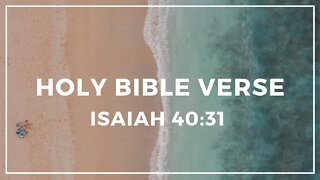 Holy Bible Verse Isaiah 40:31