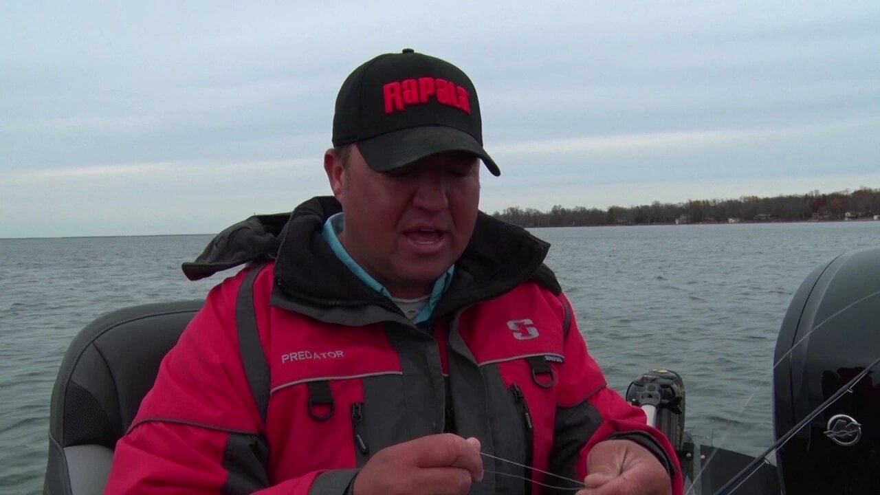 MidWest Outdoors TV Show #1625 - Tip of the Week on Tying a Double Uni Knot