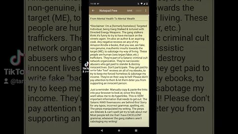 #gangstalking trash 06/29/2023