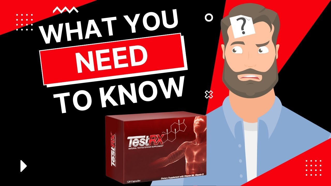 TestRX reviews 2024 I Benefit of TestRX Supplement
