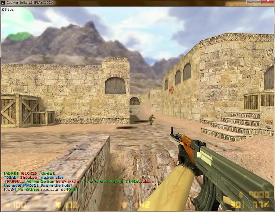 Playing Counter Strike 1.6 on ALBANIAN servers #1