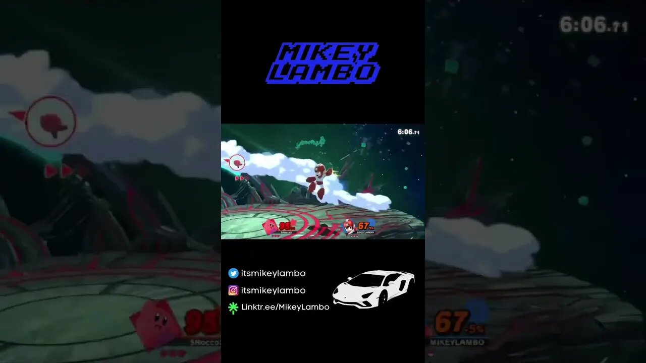 #mikeylambo #megaman #ssbuclips #ssbu #kirby #smashbros #musicproducer #gaming #smashbrosultimate