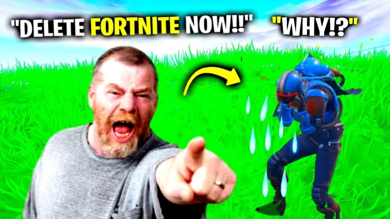 I Pretended To Be His DAD in Fortnite