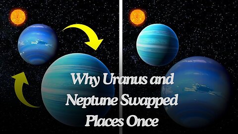 Why Uranus and Neptune Swapped Places Once!!