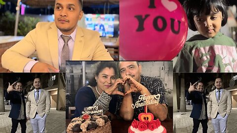 Crazy anniversary party after work!!