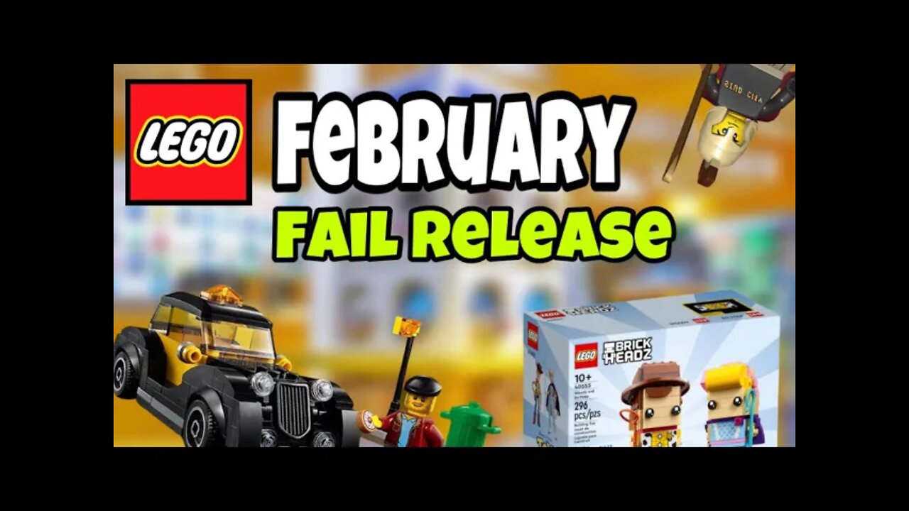 LEGO February Release Day FAIL