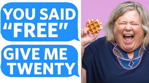 Karen uses LOOPHOLE to STEAL my Waffles and LOSES It - EntitledParents Reddit Podcast