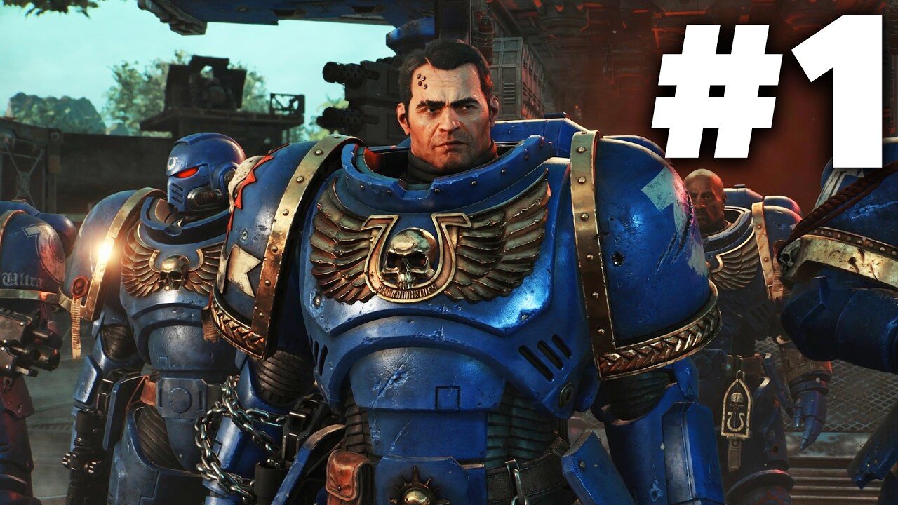 WARHAMMER 40K SPACE MARINE 2 Walkthrough Gameplay Part 1 - INTRO (FULL GAME)