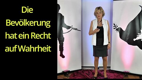 Die Bevölkerung hat ein Recht auf Wahrheit